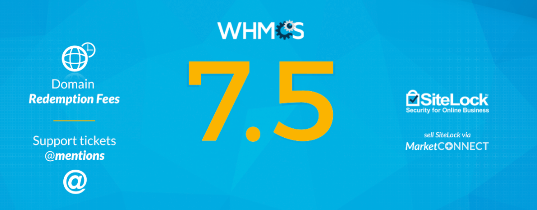 WHMCS 7.5.0